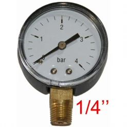 KOKIDO Pompes Et Filtrations Pour Piscines Manomètre Standard Pour Filtre à Sable - K553BL/EU - Pression Maxi 4 Bar - Filetage 1/4" -Espace vert et piscine Boutique 3 6