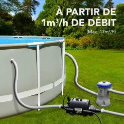Electro Engineering Pompe à Chaleur Et Réchauffeur Pour Piscine Réchauffeur électrique Pour Piscine Jusqu'à 20 M³ - Nano Vulcan - 3 KW - 230V Mono 9 Electro Engineering Pompe à Chaleur Et Réchauffeur Pour Piscine Réchauffeur électrique Pour Piscine Jusqu'à 20 M³ - Nano Vulcan - 3 KW - 230V Mono -Espace vert et piscine Boutique 3 7
