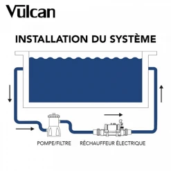 Electro Engineering Pompe à Chaleur Et Réchauffeur Pour Piscine Réchauffeur électrique Pour Piscine Jusqu'à 20 M³ - Nano Vulcan - 3 KW - 230V Mono 8 Electro Engineering Pompe à Chaleur Et Réchauffeur Pour Piscine Réchauffeur électrique Pour Piscine Jusqu'à 20 M³ - Nano Vulcan - 3 KW - 230V Mono -Espace vert et piscine Boutique 4 5