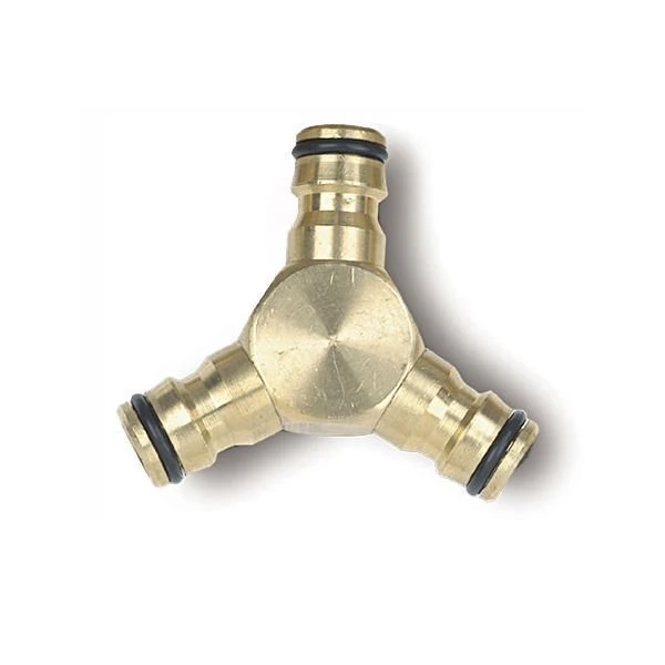 Fitt Y Et T De Dérivation Raccord Automatique Y Dérivation Tuyau Arrosage 19 Mm Triple Mâle Laiton 3 Fitt Y Et T De Dérivation Raccord Automatique Y Dérivation Tuyau Arrosage 19 Mm Triple Mâle Laiton