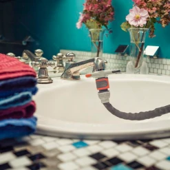 Nez De Robinet Adaptateur Raccord Arrosage Robinet Intérieur F Mâle Femelle Gardena -Espace vert et piscine Boutique adaptateur raccord arrosage robinet interieur cuisine salle bain filetage male femelle gardena 9