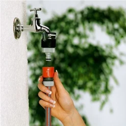 Prise D'eau Voleuse Pour Nez De Robinet - Gardena - Coloris Gris 9 Prise D'eau Voleuse Pour Nez De Robinet - Gardena - Coloris Gris -Espace vert et piscine Boutique arrosage gardena 1