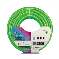 Tuyau D'eau Tuyau D'arrosage Mint Fitt - Diamètre 15 Mm - Longueur 25 Mètres - Vert 9 Tuyau D'eau Tuyau D'arrosage Mint Fitt - Diamètre 15 Mm - Longueur 25 Mètres - Vert -Espace vert et piscine Boutique arrosage irrigation fitt mi