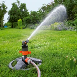 Arroseur Oscillant Et Asperseur Arroseur Turbine Comfort Gardena Traîneau Plastique Arrosage Max 450 M² -Espace vert et piscine Boutique arroseur turbine comfort gardena traineau plastique robuste superficie darrosage 450m2 3