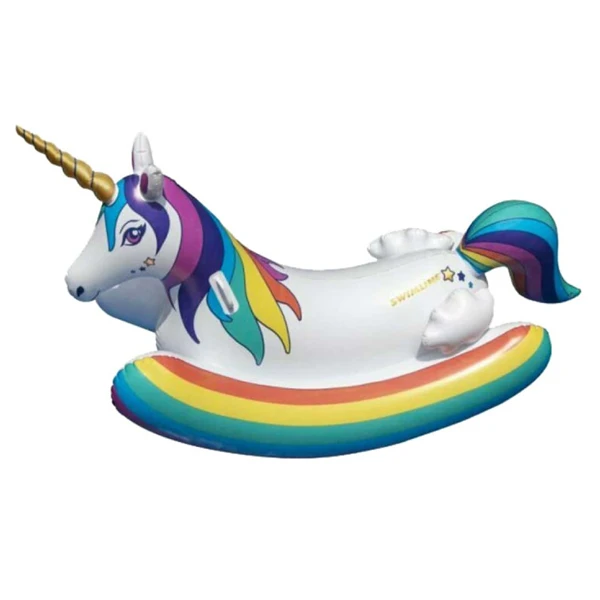 Swimline Bouées Et Matelas Gonflables Bouée Gonflable Piscine Magic La Licorne 218 X 122 X 91 Cm Arc-en-ciel 3 Swimline Bouées Et Matelas Gonflables Bouée Gonflable Piscine Magic La Licorne 218 X 122 X 91 Cm Arc-en-ciel