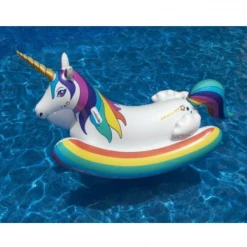 Swimline Bouées Et Matelas Gonflables Bouée Gonflable Piscine Magic La Licorne 218 X 122 X 91 Cm Arc-en-ciel 6 Swimline Bouées Et Matelas Gonflables Bouée Gonflable Piscine Magic La Licorne 218 X 122 X 91 Cm Arc-en-ciel -Espace vert et piscine Boutique bouee gonflable piscine forme licorne geante 218 122 91 cm arc en ciel 2