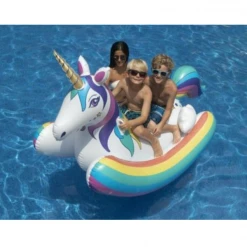 Swimline Bouées Et Matelas Gonflables Bouée Gonflable Piscine Magic La Licorne 218 X 122 X 91 Cm Arc-en-ciel 7 Swimline Bouées Et Matelas Gonflables Bouée Gonflable Piscine Magic La Licorne 218 X 122 X 91 Cm Arc-en-ciel -Espace vert et piscine Boutique bouee gonflable piscine forme licorne geante 218 122 91 cm arc en ciel 3