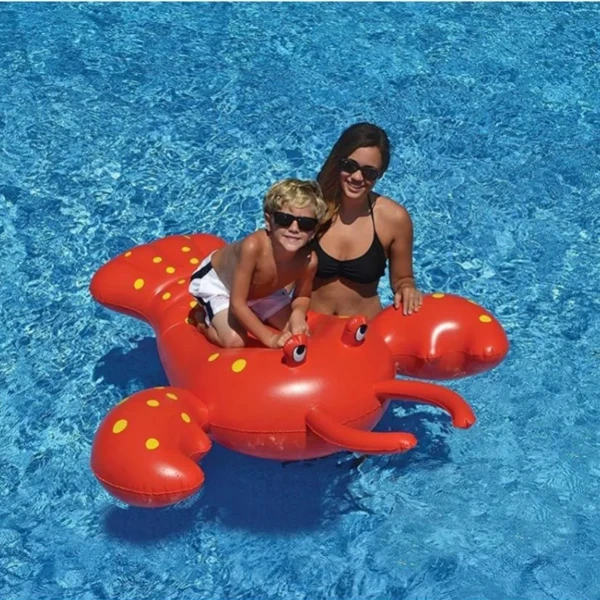 Swimline Bouées Et Matelas Gonflables Bouée Gonflable Piscine Oscar Homard Vinyle Renforcé 158x132x38cm Rouge 3 Swimline Bouées Et Matelas Gonflables Bouée Gonflable Piscine Oscar Homard Vinyle Renforcé 158x132x38cm Rouge