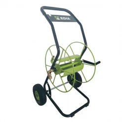 Dévidoir Dévidoir Métallique 2 Roues Increvables Edia Tuyau Arrosage 85m -Espace vert et piscine Boutique devidoir metallique edia 85