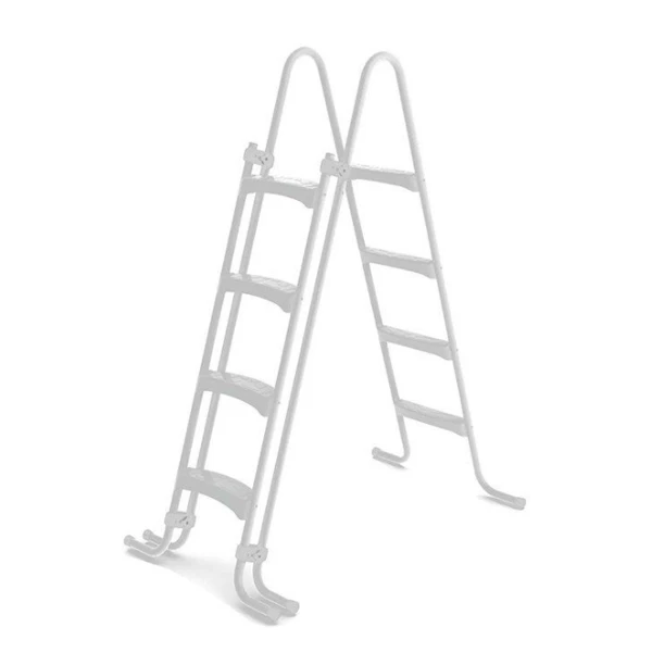 Trigano Douche, Echelle Et Mobilier Extérieur Échelle Double Piscine Hors-sol 175 Cm 4 Marches Amovibles Acier Blanc 4 Trigano Douche, Echelle Et Mobilier Extérieur Échelle Double Piscine Hors-sol 175 Cm 4 Marches Amovibles Acier Blanc – Image 2
