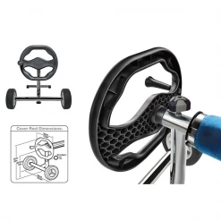 Bâches Et Couvertures De Sécurité Pour Piscines Enrouleur Bâche Bulles Thor Piscines Enterrées 12 X 6 Mètres - Kokido -Espace vert et piscine Boutique enrouleur kokido bache bull