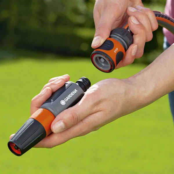Lance Et Pistolet D'arrosage Ensemble Complet Accessoires Arrosage Pour Tuyau 19 Mm 5 Pièces Gardena 4 Lance Et Pistolet D'arrosage Ensemble Complet Accessoires Arrosage Pour Tuyau 19 Mm 5 Pièces Gardena – Image 2