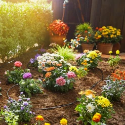 Goutte à Goutte Ensemble Arrosage Goutte à Goutte Rangées De Plantes Gardena 50 M -Espace vert et piscine Boutique ensemble complet pour installation arrosage goutte goutte rangees de plantes gardena 5