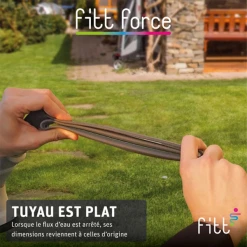 Tuyau D'eau Tuyau Arrosage Fitt Force équipé 15 Mm 5/8" Longueur 35 Mètres Bleu 10 Tuyau D'eau Tuyau Arrosage Fitt Force équipé 15 Mm 5/8" Longueur 35 Mètres Bleu -Espace vert et piscine Boutique fitt force 10