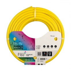 Tuyau D'eau Tuyau Arrosage Semi-professionnel Lily Fitt 15 Mm 15 Mètres Jaune -Espace vert et piscine Boutique fitt lily arrosage irrigation