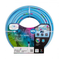 Tuyau D'eau Tuyau Arrosage NTS Jeans Fitt Diamètre 15 Mm Longueur 25 Mètres Bleu -Espace vert et piscine Boutique fitt nts jeans arrosage