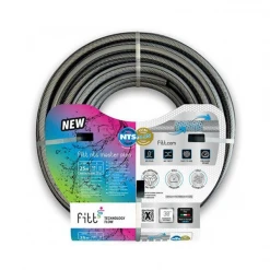 Tuyau D'eau Tuyau Arrosage Professionnel NTS Master Plus Fitt 15 Mm 25 Mètres Gris -Espace vert et piscine Boutique fitt nts master plus 25metr