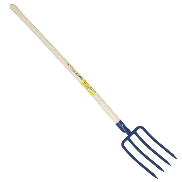Outillage De Jardinier Fourche à Bêcher à 4 Dents Triangulaires - Perrin - Emmanchement Cintré Pomme 132 Cm 4 Outillage De Jardinier Fourche à Bêcher à 4 Dents Triangulaires - Perrin - Emmanchement Cintré Pomme 132 Cm – Image 2