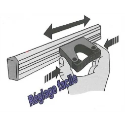 Perrin Outillage De Jardinier Porte Outils Sur Rail Longueur 900mm Avec 2 Crochets Et 3 Crochets 10 Perrin Outillage De Jardinier Porte Outils Sur Rail Longueur 900mm Avec 2 Crochets Et 3 Crochets -Espace vert et piscine Boutique gamme porte outils porte outil