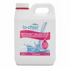 Produit D'entretien Piscine Nettoyant Cellule D'électrolyseur Sel 2,5 Litres Lo-Chlor