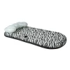 Swimline Bouées Et Matelas Gonflables Matelas Gonflable Zébré Piscine Longueur 180cm Largeur 89cm Noir Blanc -Espace vert et piscine Boutique matelas gonflable zebre pour piscine longueur 180 cm largeur 89 cm noir et blanc