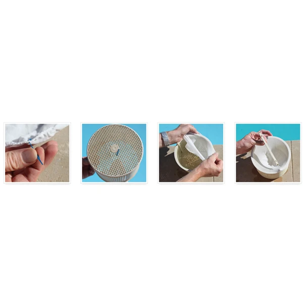 TOUCAN Produit D'entretien Piscine Préfiltre Universel Jetable Net'Skim Pour Panier Skimmer Piscine Et Spa Boîte De 12 3 TOUCAN Produit D'entretien Piscine Préfiltre Universel Jetable Net'Skim Pour Panier Skimmer Piscine Et Spa Boîte De 12