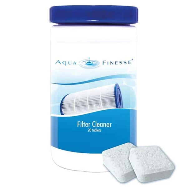 AQUAFINESSE Produit D'entretien Piscine Nettoyant Filtre Cartouche Spa - Aqua Finesse - 20 Tablettes SCP-France AQN-500-0065 3 AQUAFINESSE Produit D'entretien Piscine Nettoyant Filtre Cartouche Spa - Aqua Finesse - 20 Tablettes SCP-France AQN-500-0065