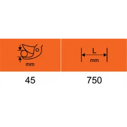 Sécateur Et élagueur Ebrancheur Pro Super Light Bahco 75 Cm Coupe 45 Mm P160-75-F -Espace vert et piscine Boutique p138446b