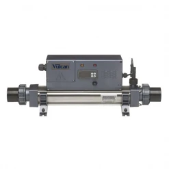 Electro Engineering Pompe à Chaleur Et Réchauffeur Pour Piscine Réchauffeur De Piscine électrique - Vulcan Digital Titane - 3kW Monophasé 230 Volts