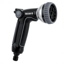 Fitt Lance Et Pistolet D'arrosage Pistolet Arrosage Multi Jets 9 Jets Bi Matière Metal Techn'O Noir Gris 5 Fitt Lance Et Pistolet D'arrosage Pistolet Arrosage Multi Jets 9 Jets Bi Matière Metal Techn'O Noir Gris -Espace vert et piscine Boutique pistolet 9 jets metal bi ma