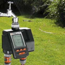 Programmateur électronique Arrosage Automatique MultiControl Duo Gardena -Espace vert et piscine Boutique programmateur electronique arrosage automatique multicontrol duo gardena 2sorties 2