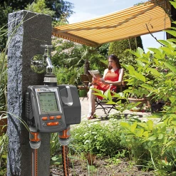 Programmateur électronique Arrosage Automatique MultiControl Duo Gardena -Espace vert et piscine Boutique programmateur electronique arrosage automatique multicontrol duo gardena 2sorties 4