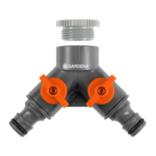 Sélecteur D'arrosage Raccord Automatique Sélecteur 2 Voies Vanne Robinet 20/27 26/34 Gardena 4 Sélecteur D'arrosage Raccord Automatique Sélecteur 2 Voies Vanne Robinet 20/27 26/34 Gardena – Image 2