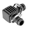 Goutte à Goutte Raccord Coude Tuyau Arrosage Goutte à Goutte13mm Jonction 90° Gardena X2 -Espace vert et piscine Boutique raccord coude tuyau arrosage goutte a goutte 13mm jonction 90 gardena par 2