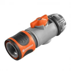 Raccord Rapide Arrosage Raccord Arrosage Aquastop Vanne Régulation Débit Gardena Tuyau 13 15 Mm -Espace vert et piscine Boutique raccord darrosage aquastop avec vanne regulation debit gardena tuyau 13 15mm 1