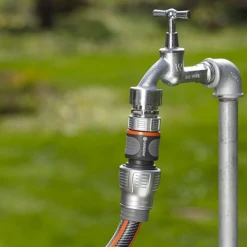 Raccord Rapide Arrosage Raccord Arrosage Rapide Premium Tuyau 19 Mm Gardena A Fixer Nez Robinet -Espace vert et piscine Boutique raccord darrosage rapide premium tuyau 19mm gardena fixer au nez robinet 4