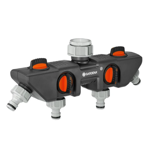 Sélecteur D'arrosage Raccord Sélecteur Arrosage 4 Sorties Robinet 20/27 26/34 Gardena – Image 4