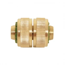 Raccord Rapide Arrosage Raccord Réparateur Automatique Tuyau Arrosage 19 Mm Fitt Laiton