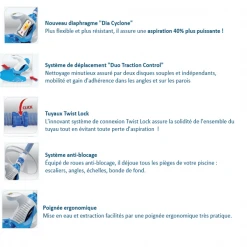 Robots Et Aspirateur De Piscine Robot De Piscine Automatique - Aspirateur Hydraulique Zodiac T5 Duo