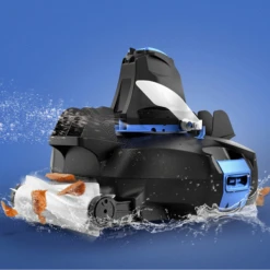 KOKIDO Robots Et Aspirateur De Piscine Robot Piscine Sans Fil - Delta 200 Plus - Pour Piscines Jusqu'à 45m² - Capacité 4 Litres -Espace vert et piscine Boutique robot delta 200 plus