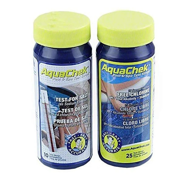 Aquachek Produit D'entretien Piscine Testeur électrolyse Sel Chlore Libre, PH, TAC, Stabilisant Aquacheck 4 Aquachek Produit D'entretien Piscine Testeur électrolyse Sel Chlore Libre, PH, TAC, Stabilisant Aquacheck – Image 2