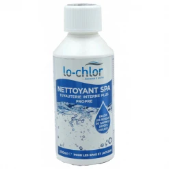 Produit D'entretien Piscine Nettoyant Concentré Pour Tuyauterie De Spa - Lo-chlor - Flacon De 250 Ml