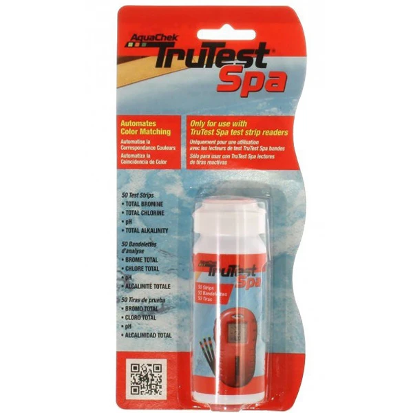 Produit D'entretien Piscine Bandelettes De Recharge Pour Testeur électronique TruTest Spa Aquachek - Flacon De 50 Bandelettes 3 Produit D'entretien Piscine Bandelettes De Recharge Pour Testeur électronique TruTest Spa Aquachek - Flacon De 50 Bandelettes
