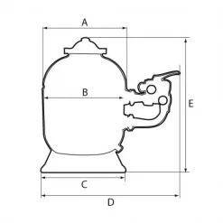 Robots Et Accessoires De Piscine Et Spa Filtre à Sable Pour Piscine - Powerline By Hayward - 10m³/h - Surface De Filtration 0.20m³/h 5 Robots Et Accessoires De Piscine Et Spa Filtre à Sable Pour Piscine - Powerline By Hayward - 10m³/h - Surface De Filtration 0.20m³/h -Espace vert et piscine Boutique sans titre 1 86