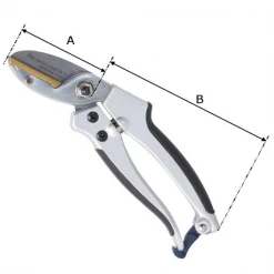 Sécateur Et élagueur Sécateur Lame Acier Enclume 5,9 Cm Perrin Coupe 18 Mm Corps Aluminium -Espace vert et piscine Boutique secateur lame acier enclume 5 9 cm perrin coupe 18mm corps aluminium 4