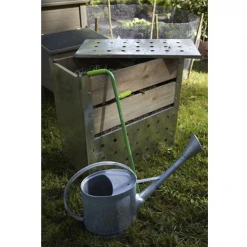 Accessoires De Jardinage Silo à Compost Galvanisé Et Bois De 300 L Guillouard 020222 -Espace vert et piscine Boutique silo a compost 2