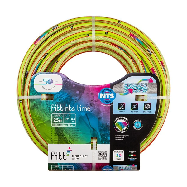 Tuyau D'eau Tuyau Arrosage NTS Lime Fitt Diamètre 15mm Longueur 25 Mètres Vert 3 Tuyau D'eau Tuyau Arrosage NTS Lime Fitt Diamètre 15mm Longueur 25 Mètres Vert