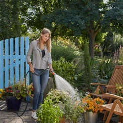 Tuyau D'eau Tuyau Arrosage Liano Gardena Fibres Tissées Avec Accessoires -Espace vert et piscine Boutique tuyau darrosage liano gardena fibres tissees avec raccord robinet interieur et accessoires 4