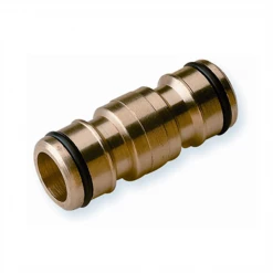 Fitt Nez De Robinet Raccord Automatique Arrosage Accoupleur Double Mâle Droit 19mm Laiton -Espace vert et piscine Boutique visuelprincipal 683999 1