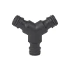 Fitt Y Et T De Dérivation Raccord Automatique Y Dérivation Arrosage Triple Mâle Plastique Noir 2 Fitt Y Et T De Dérivation Raccord Automatique Y Dérivation Arrosage Triple Mâle Plastique Noir -Espace vert et piscine Boutique y de derivation fitt